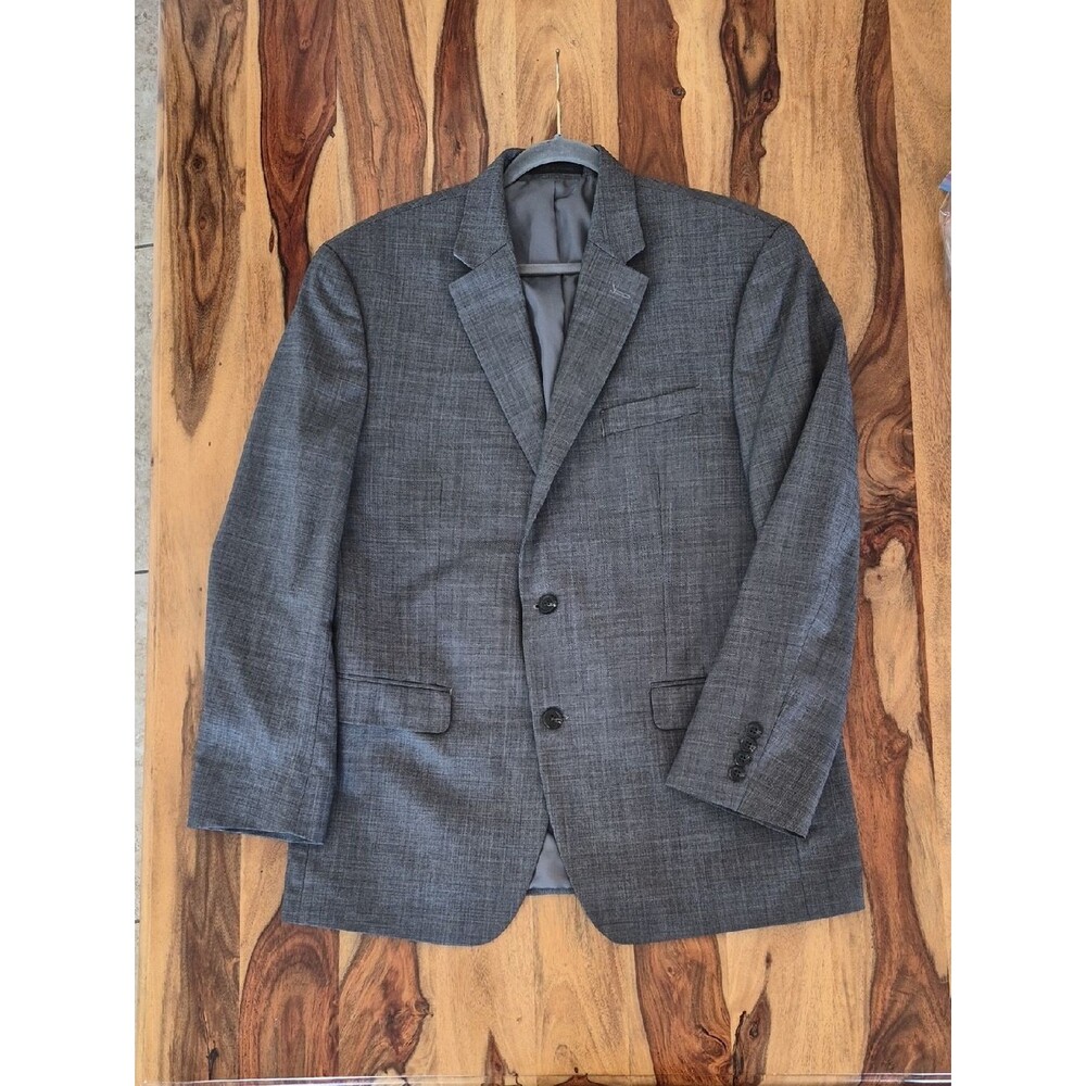 Van Heusen Wool 2 Button Blazer 42R